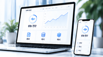 성능과 DB 최적화 시안의 대표 이미지
