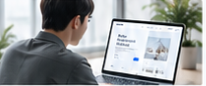 UI/UX 전략과 스토리보드 시안의 support 이미지