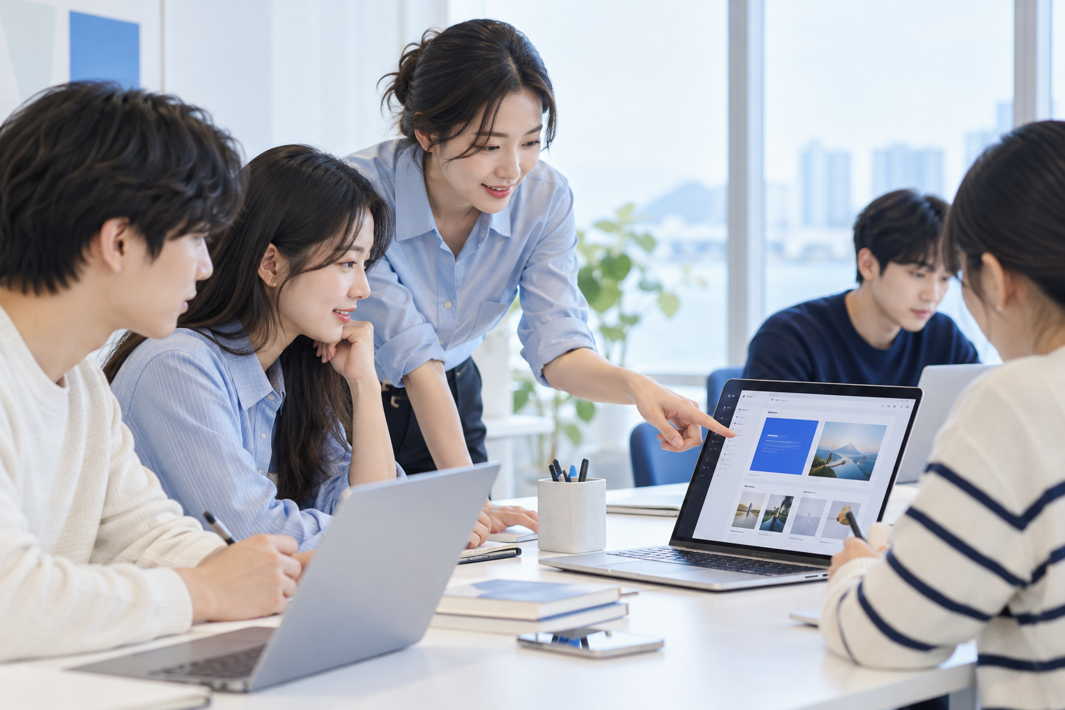 WP 오픈 캠퍼스의 콘셉트 이미지
